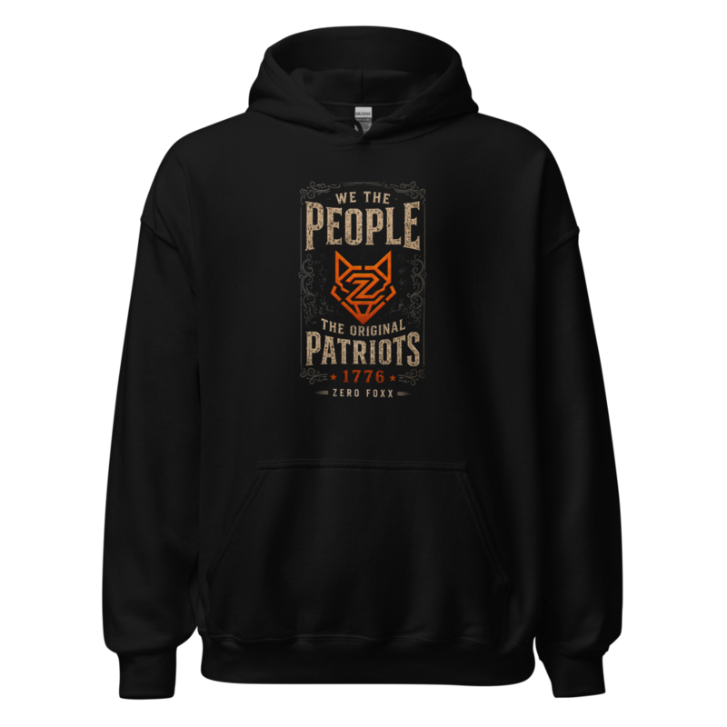 We the People — The Original Patriots | Hoodie — Black / S