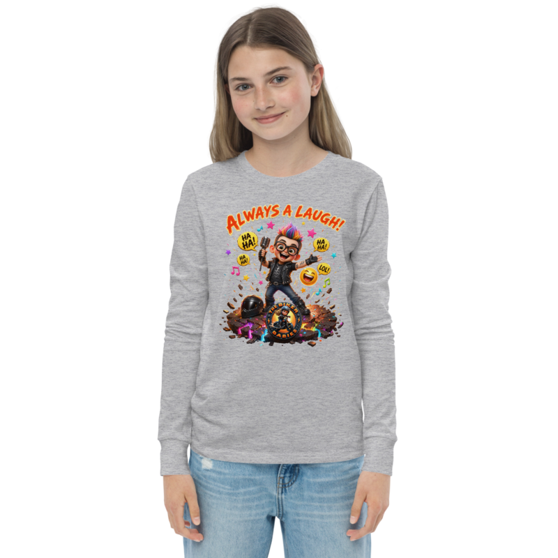 Ethan Always A Laugh Kids Long Sleeve