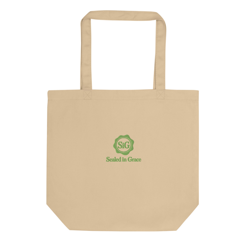 Sealed in Grace Embroidered Tote – Image 2