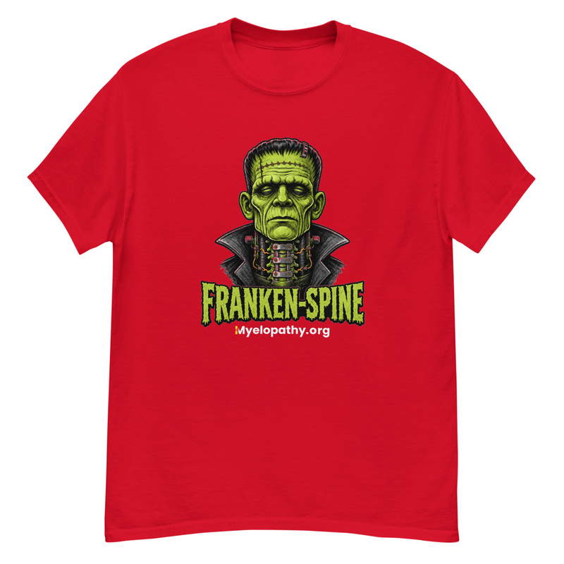 Franken-Spine Unisex T – Image 5