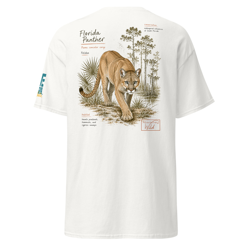 Florida Panther Absolutely Wild x Live Wildly Tee