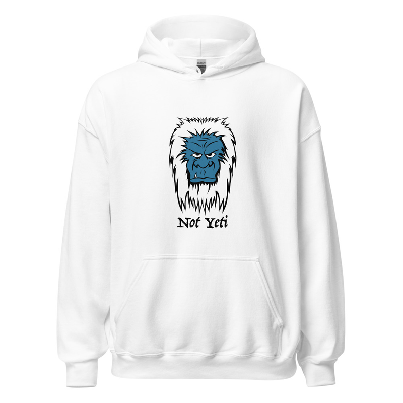 Not Yeti Hoodie — front