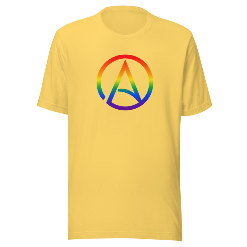 Pride Atheist Symbol T-Shirt product view 4