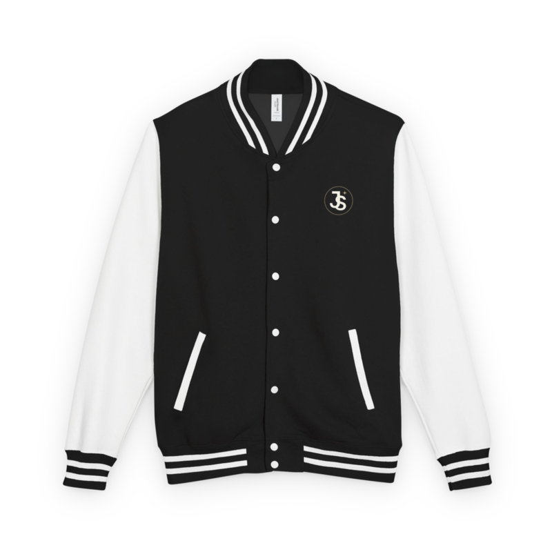 Midnight Letterman Jacket — Dawn Over the Seine Edition