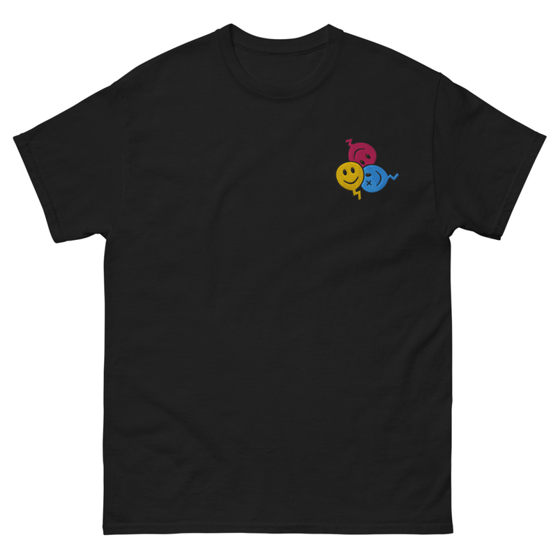 Embroidered unisex classic tee – Balloon Heads