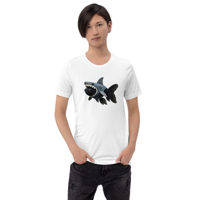 Black Moor Goldfish Fish Shark Costume Unisex Tee