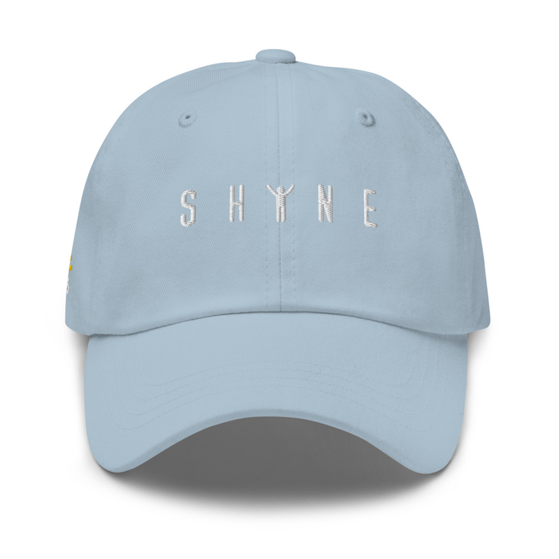 Pure Dad Hat – One size, Light Blue