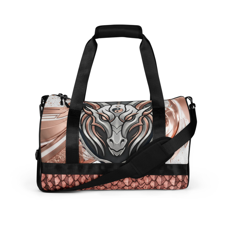 All-over print gym bag