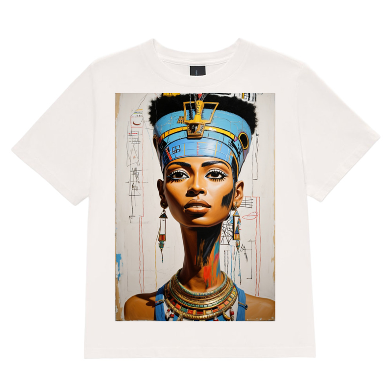 SEE//YOURSELF//THERE- Women's Heavyweight Garment Dye Tee – XL, Vintage White