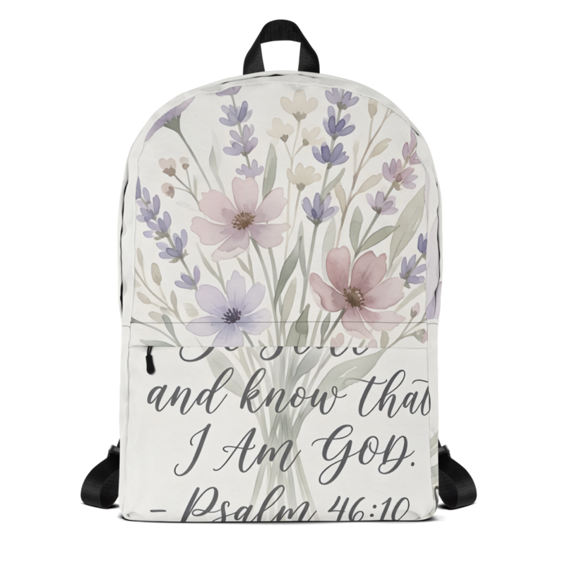 Be Still and Know — Backpack