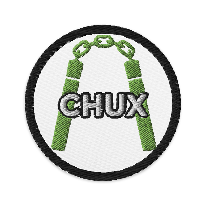 Chux Weapons Embroidered Patches