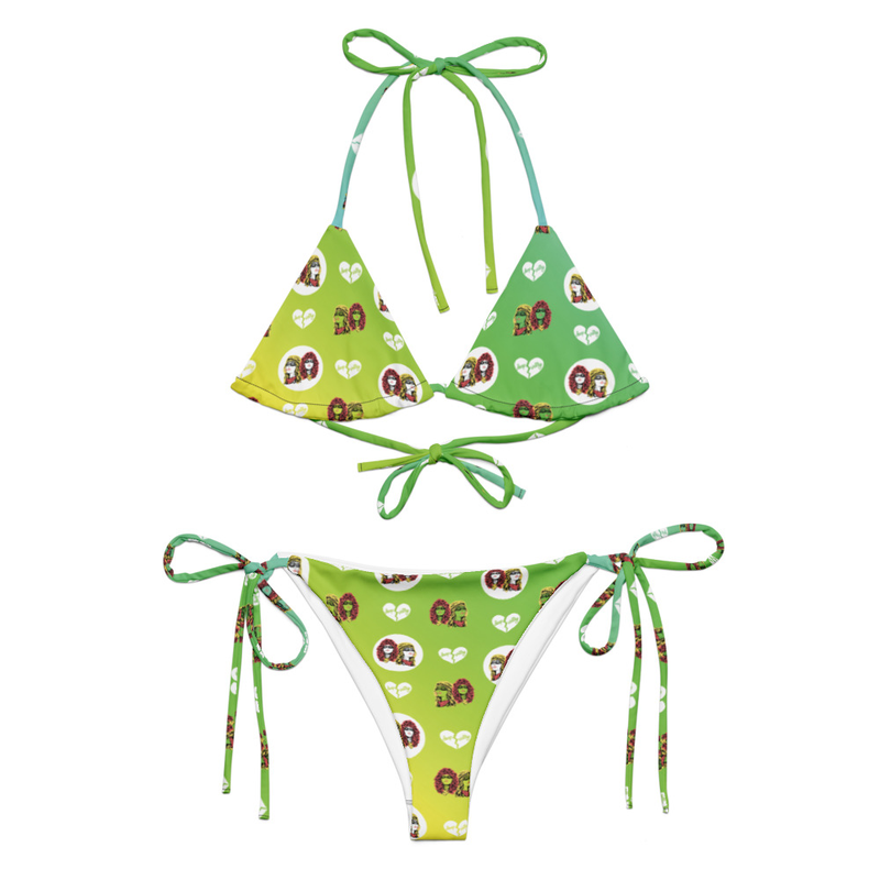 DV Reversible String Bikini - Lemon Lime