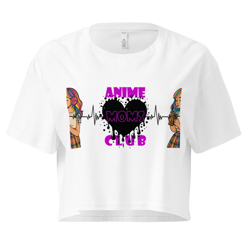 Anime Moms Club Women’s crop top