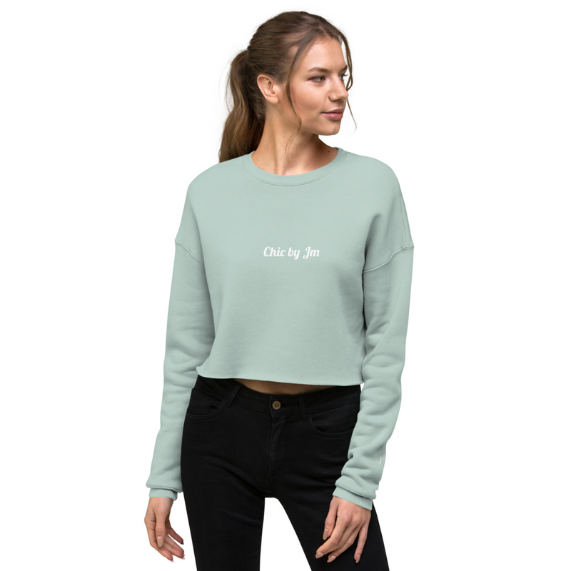Crop Sweatshirt pour femme - JM