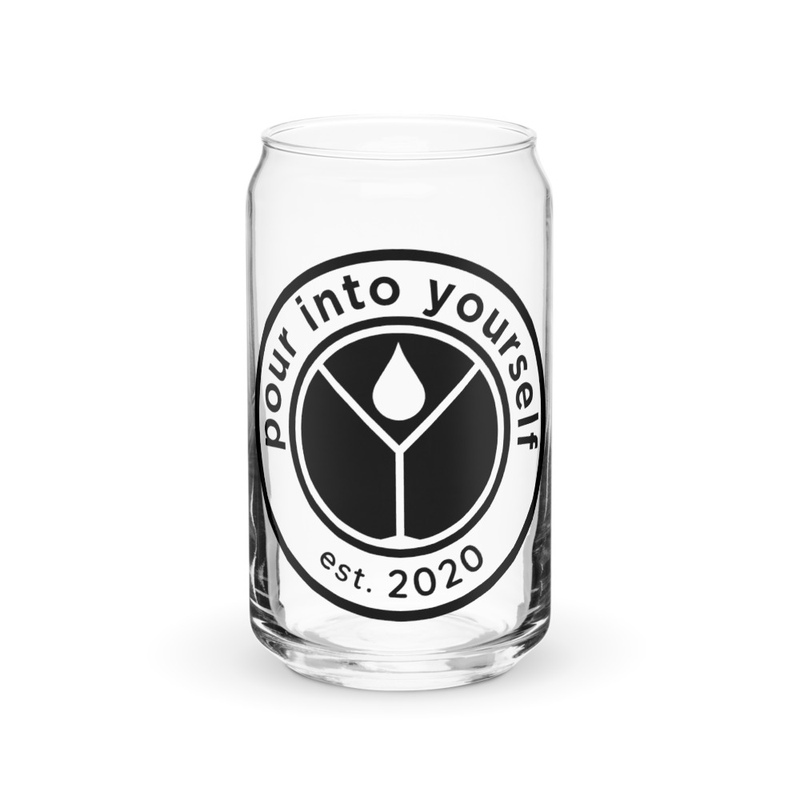 Can-shaped glass - Pour Into Yourself