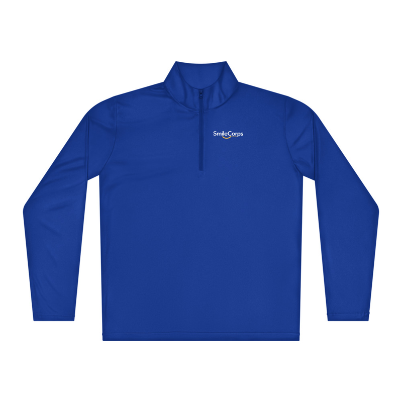 SmileCorps™ Founder Edition Quarter-Zip | 1776–2026 – 2XL, True Royal