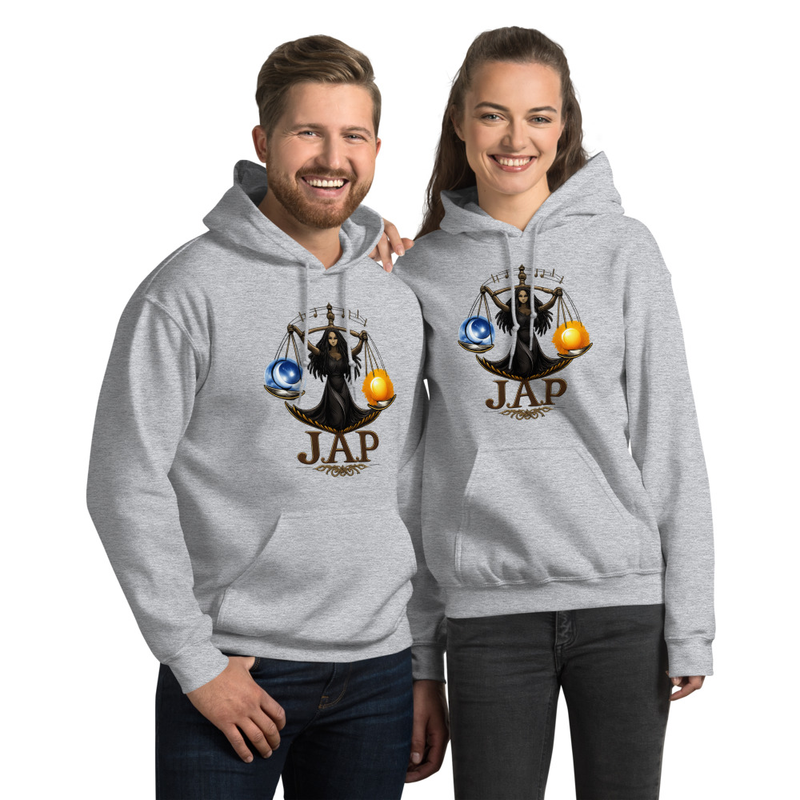 J.A.P Goddess Unisex Hoodie – XL, Sport Grey