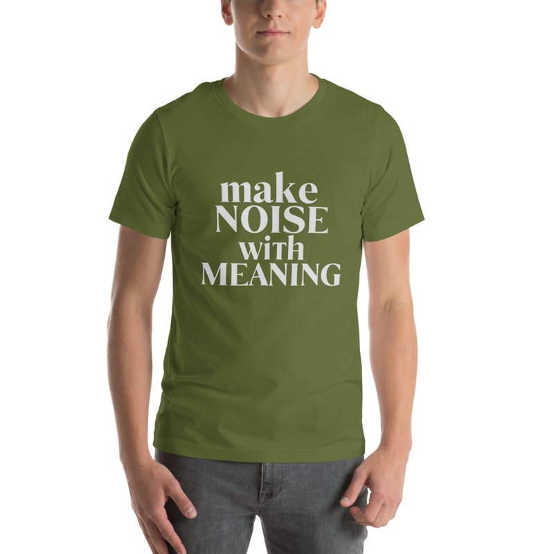 Make Noise With Meaning - Midnight Tone – XL, Olive