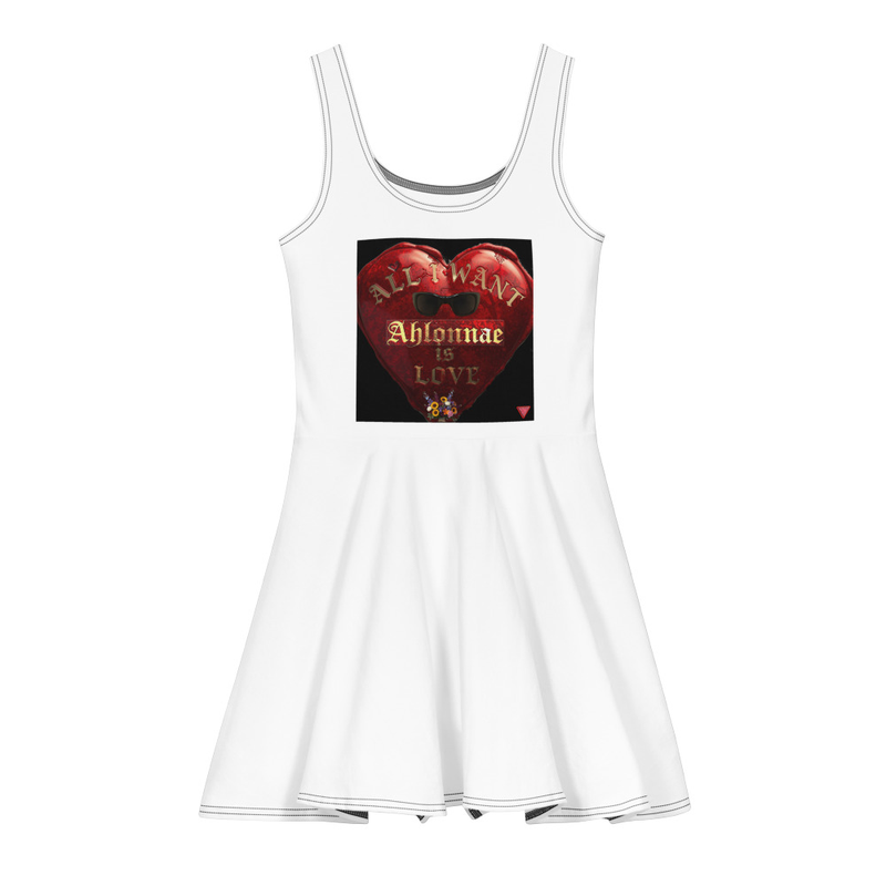 Cotton skater dress