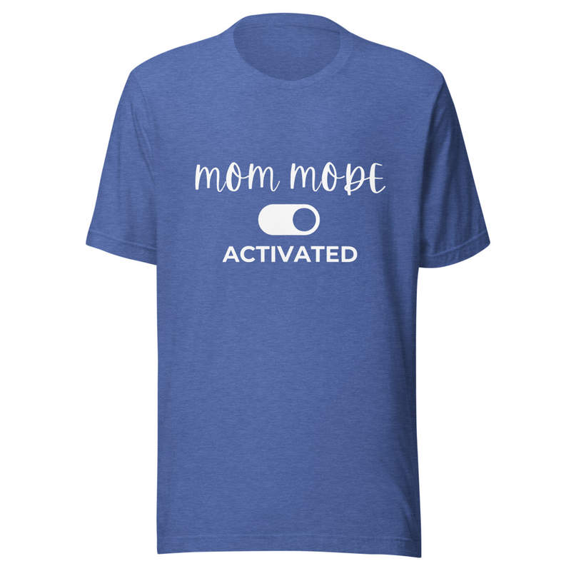 Mom Mode - Midnight Tone – S, Heather True Royal