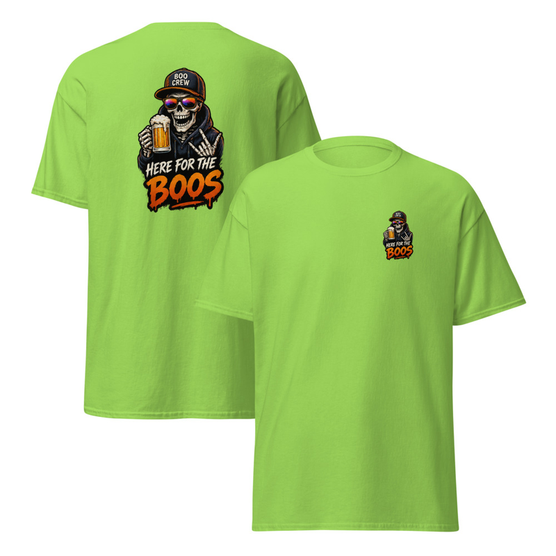 BMT Apparel Here for the Boos Unisex classic tee – S, Lime