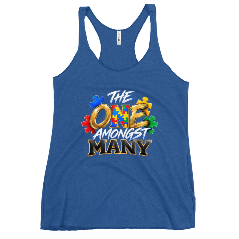 Women's Racerback Tank – XL, Vintage Royal