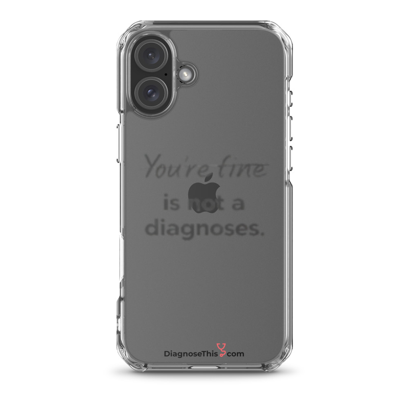 iPhone® - You're fine is not a diagnosis. – iPhone 16 Plus