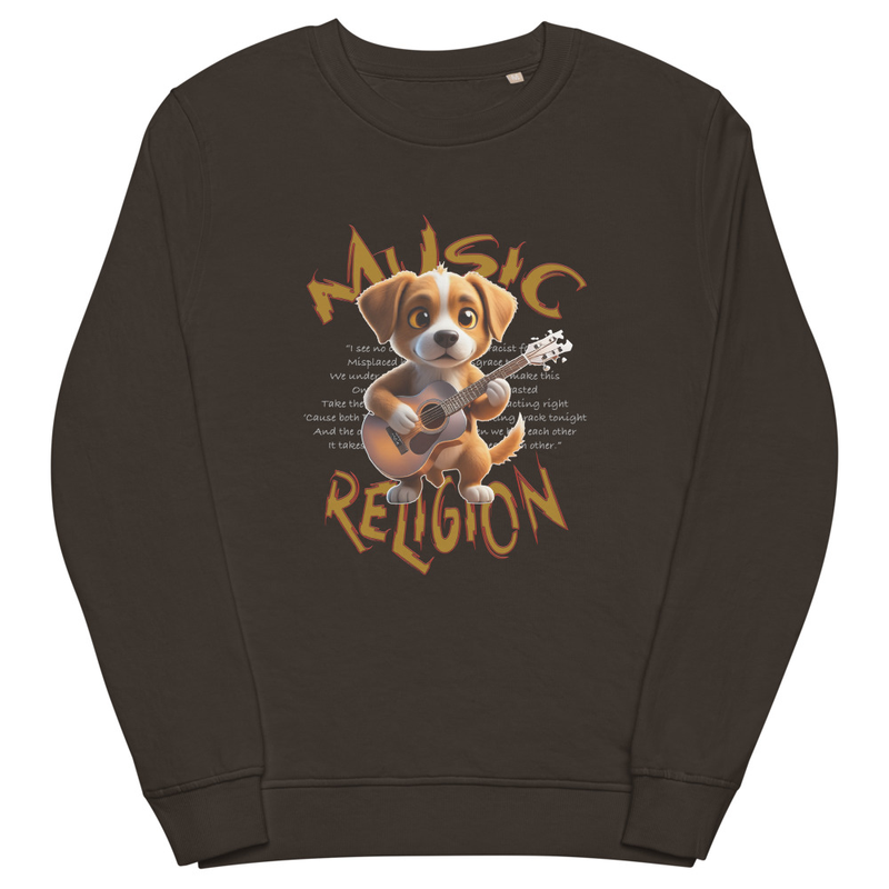 Music Religion Unisex organic sweatshirt