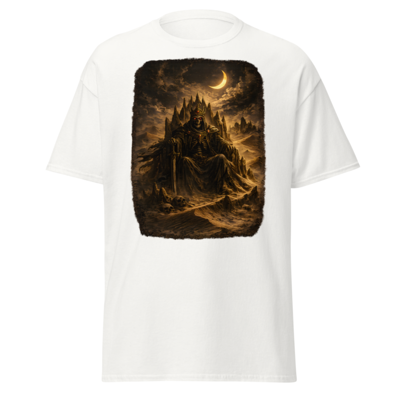 Undead King on a Desert Throne