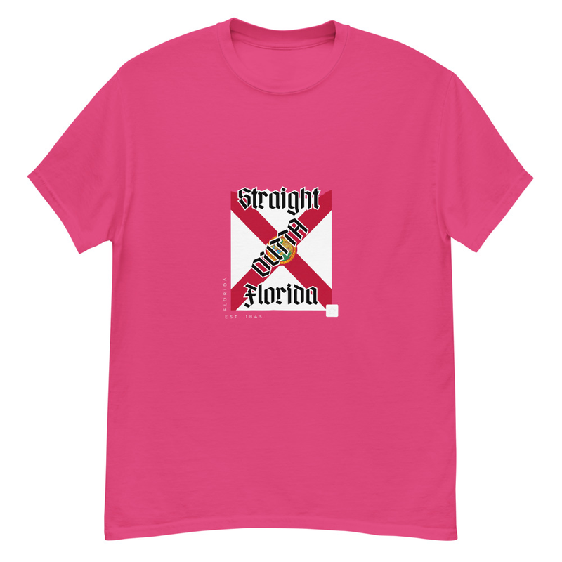 Straight Outta Florida - tee – S, Heliconia