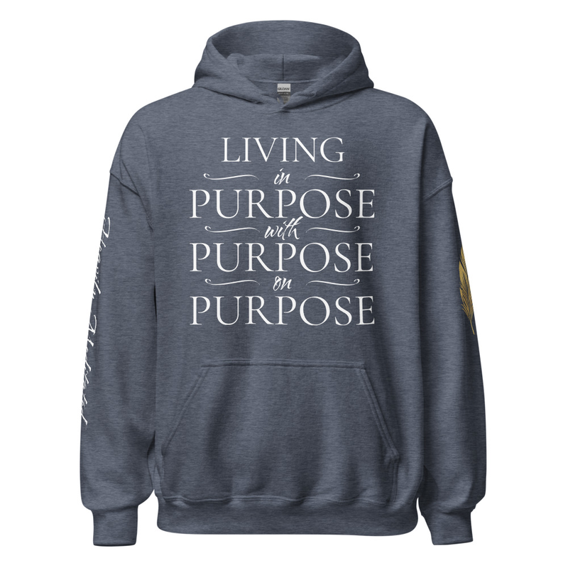 Soft Hoody - in with on Purpose – S, Heather Sport Dark Navy