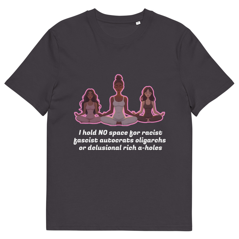 Yoga ladies organic cotton t-shirt
