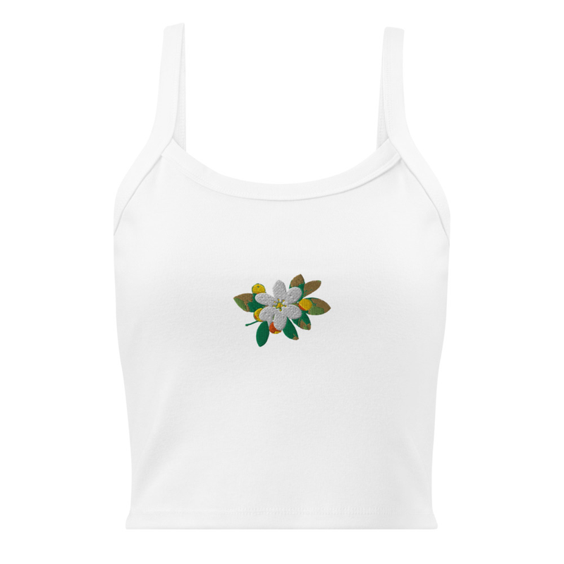 micro-rib tank top