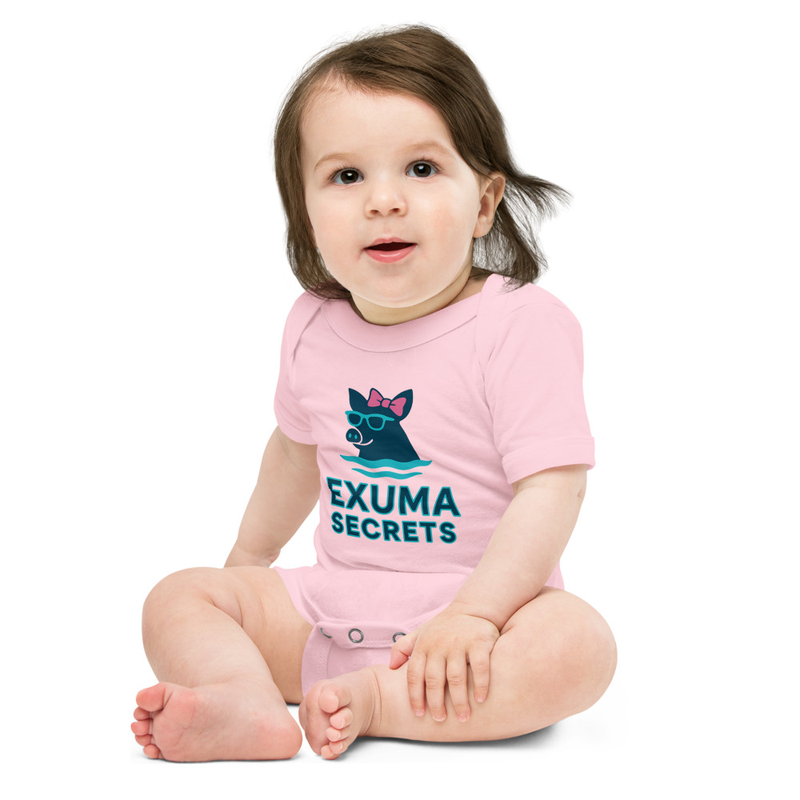 Piggy Paradise Baby short sleeve one piece