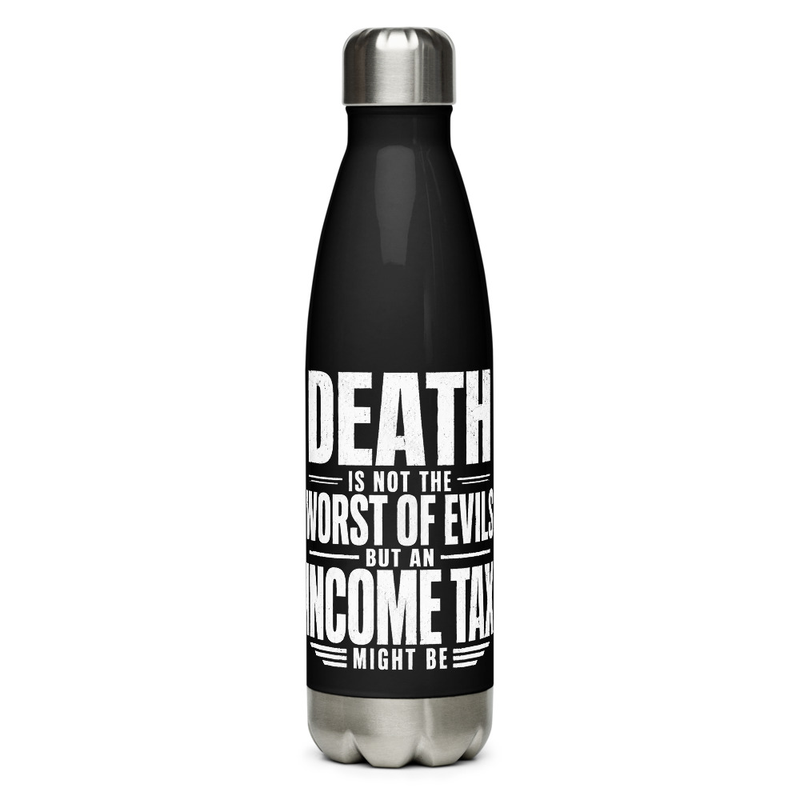 Stainless steel water bottle