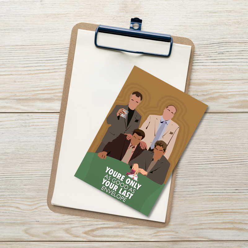 The Sopranos - You&#39;re Only As Good As Your Last Envelope Standard Postcard