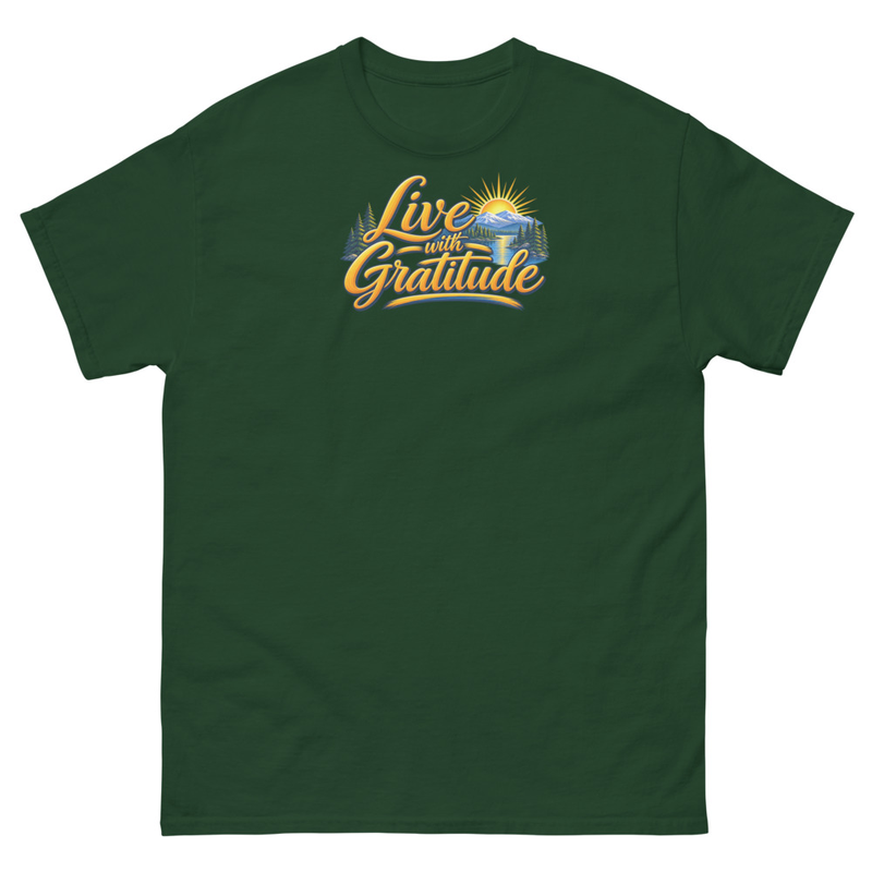 Live with Gratitude Unisex classic tee