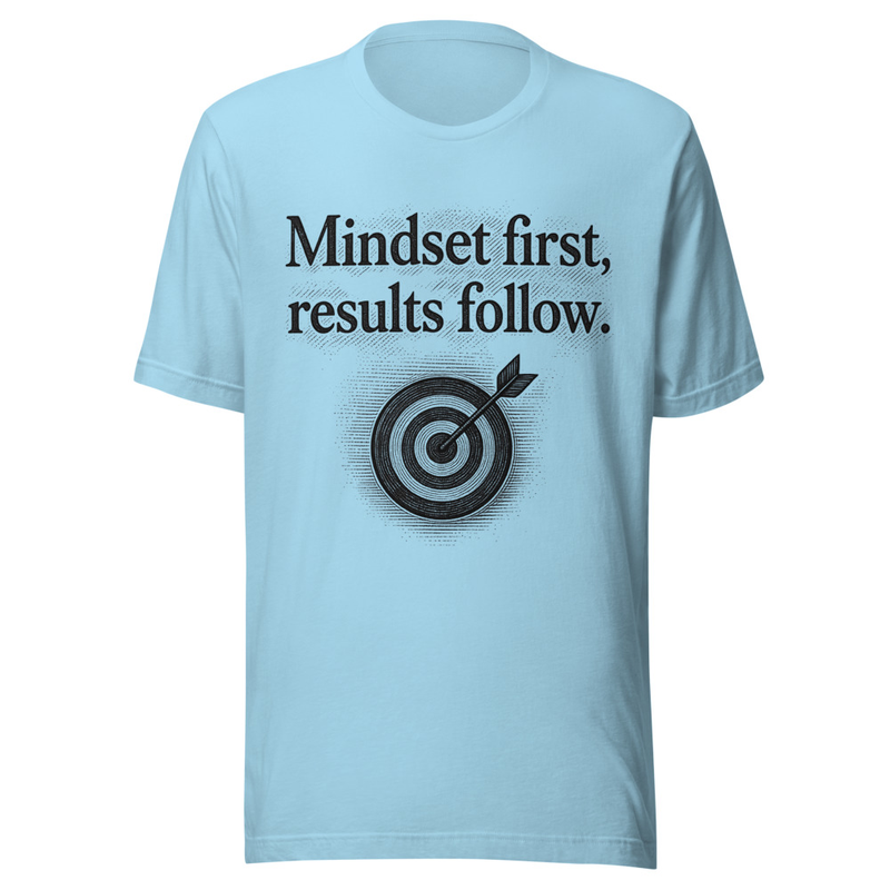 Mindset First - Light Tone – S, Ocean Blue