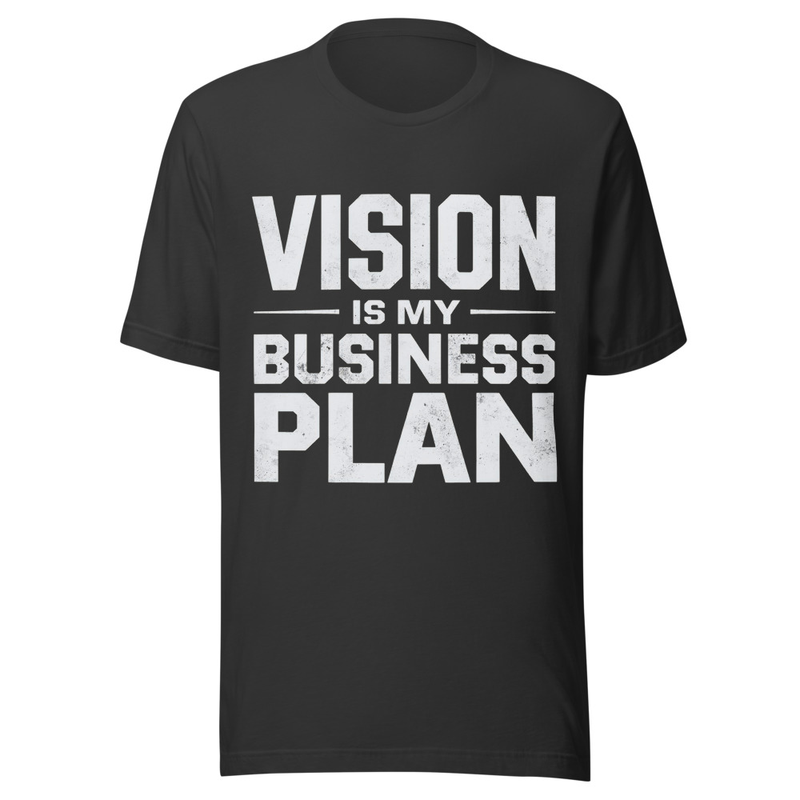 Vision is my Business Plan - Midnight Tone – XS, Dark Grey