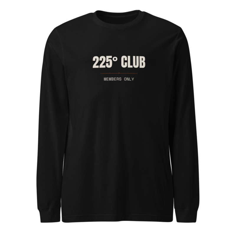 225° CLUB Long Sleeve mockup