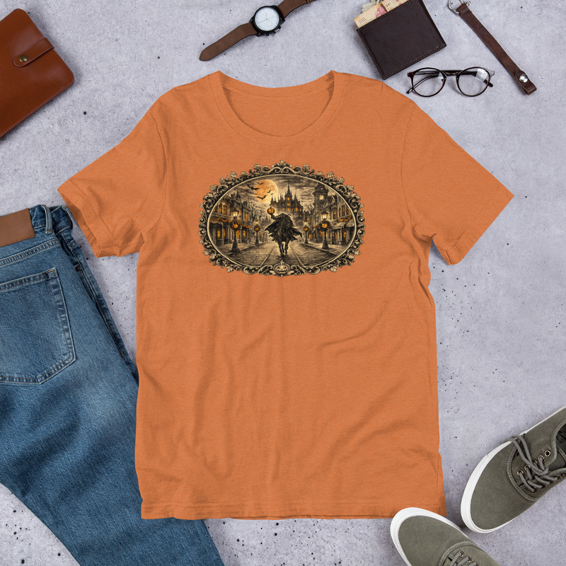 Vintage Headless Horseman Tee – 3XL, Heather Autumn