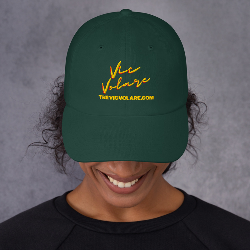 Vic's Embroidered Signature Dad hat