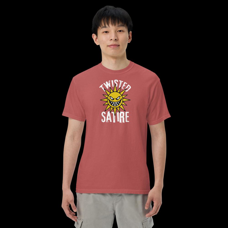 Twisted Satire Angry Sun – S, Crimson