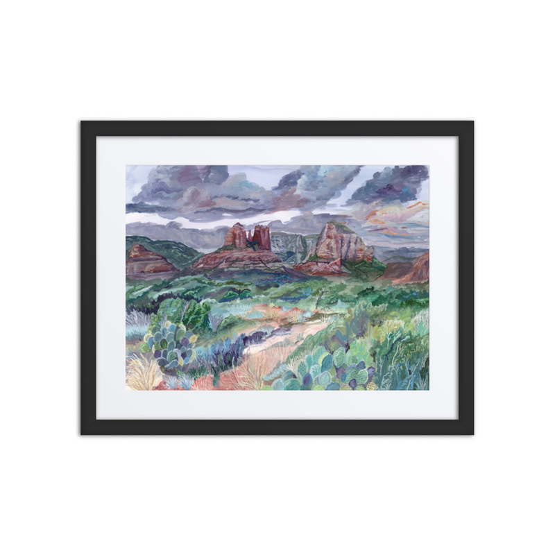 Framed & Matted Print
