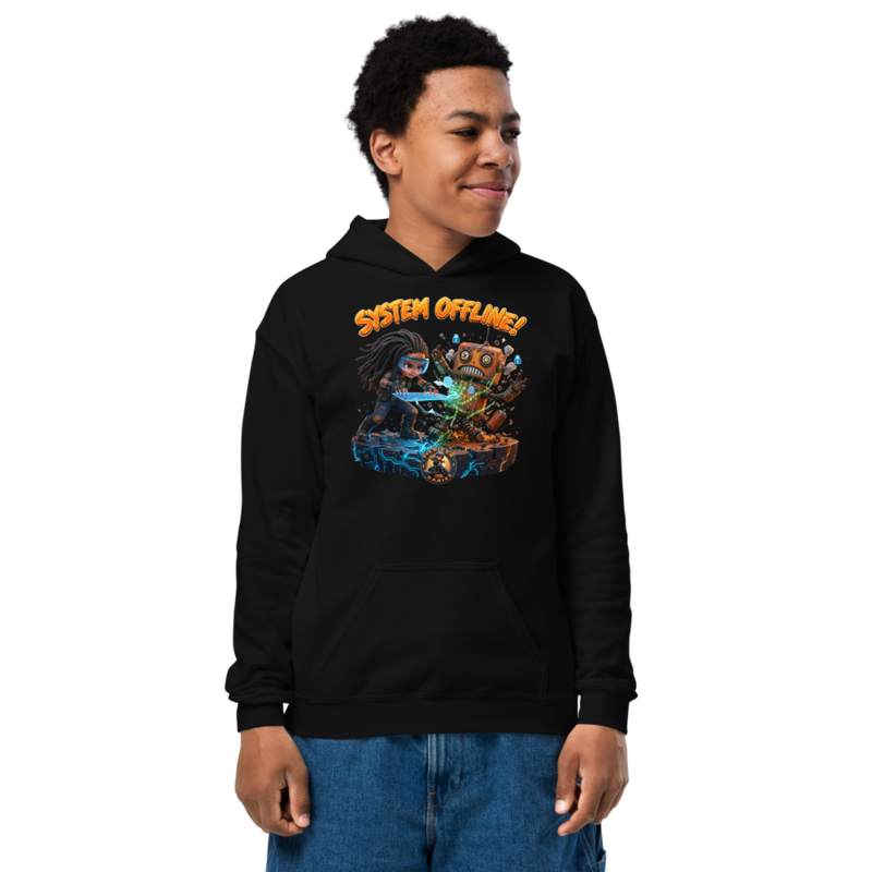 System Offline Kids Hoodie