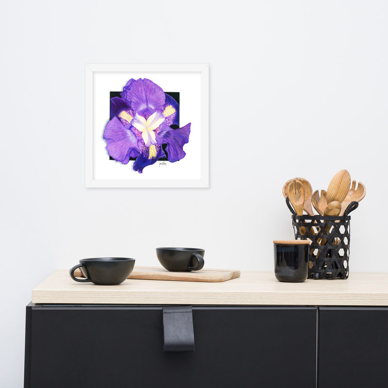 Purple Haze Framed Print – Image 7