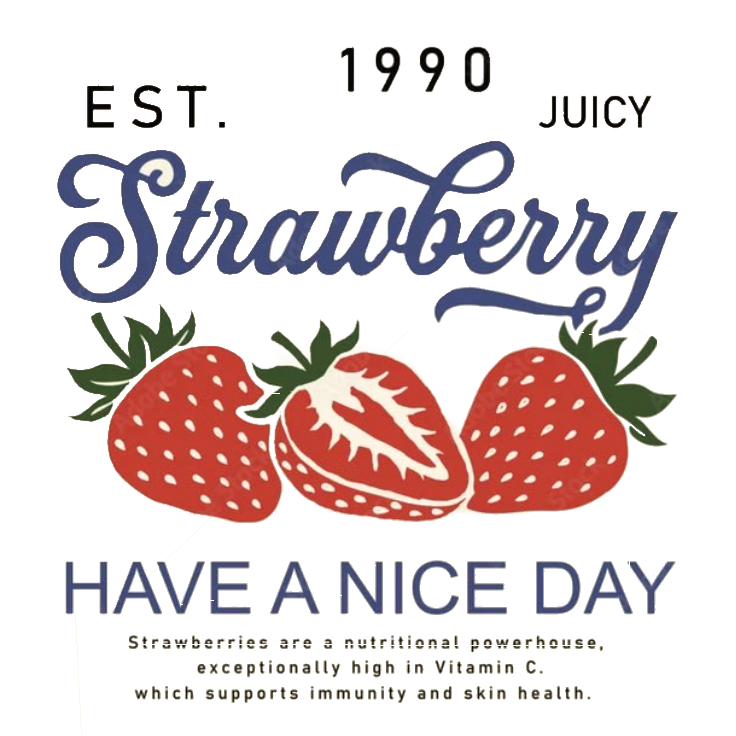 Strawbry micro-rib tank top