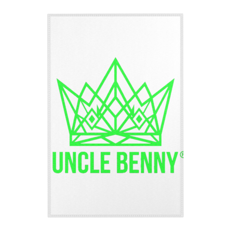 Uncle Benny ® Crown Area Rug Neon Green EST. 2020