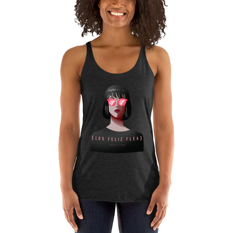 Los Feliz Flea Women's Racerback Tank