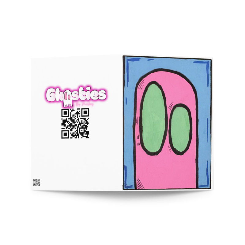 Pinky Greeting card